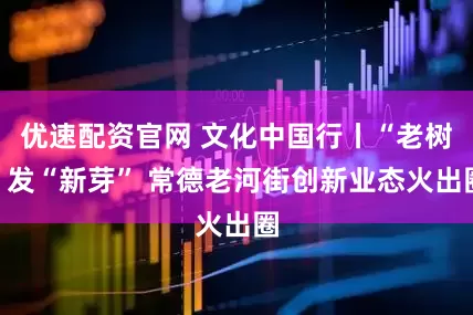 优速配资官网 文化中国行丨“老树”发“新芽” 常德老河街创新业态火出圈
